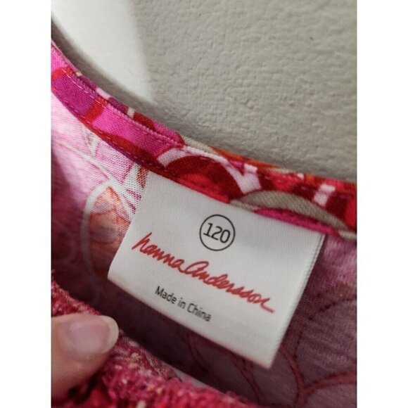 HANNA ANDERSSON Pink Floral Dress - Picture 3 of 3